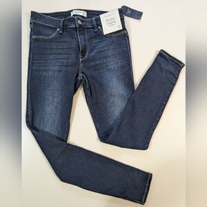 ABERCROMBIE & FITCH, Jean Leggings, Mid Rise, Size 27/4 Short.